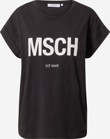 MSCH COPENHAGEN T-shirt 'Alva' i svart: framsida