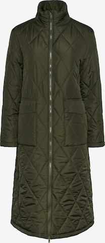 Manteau mi-saison 'MAILEY' PIECES en vert : devant