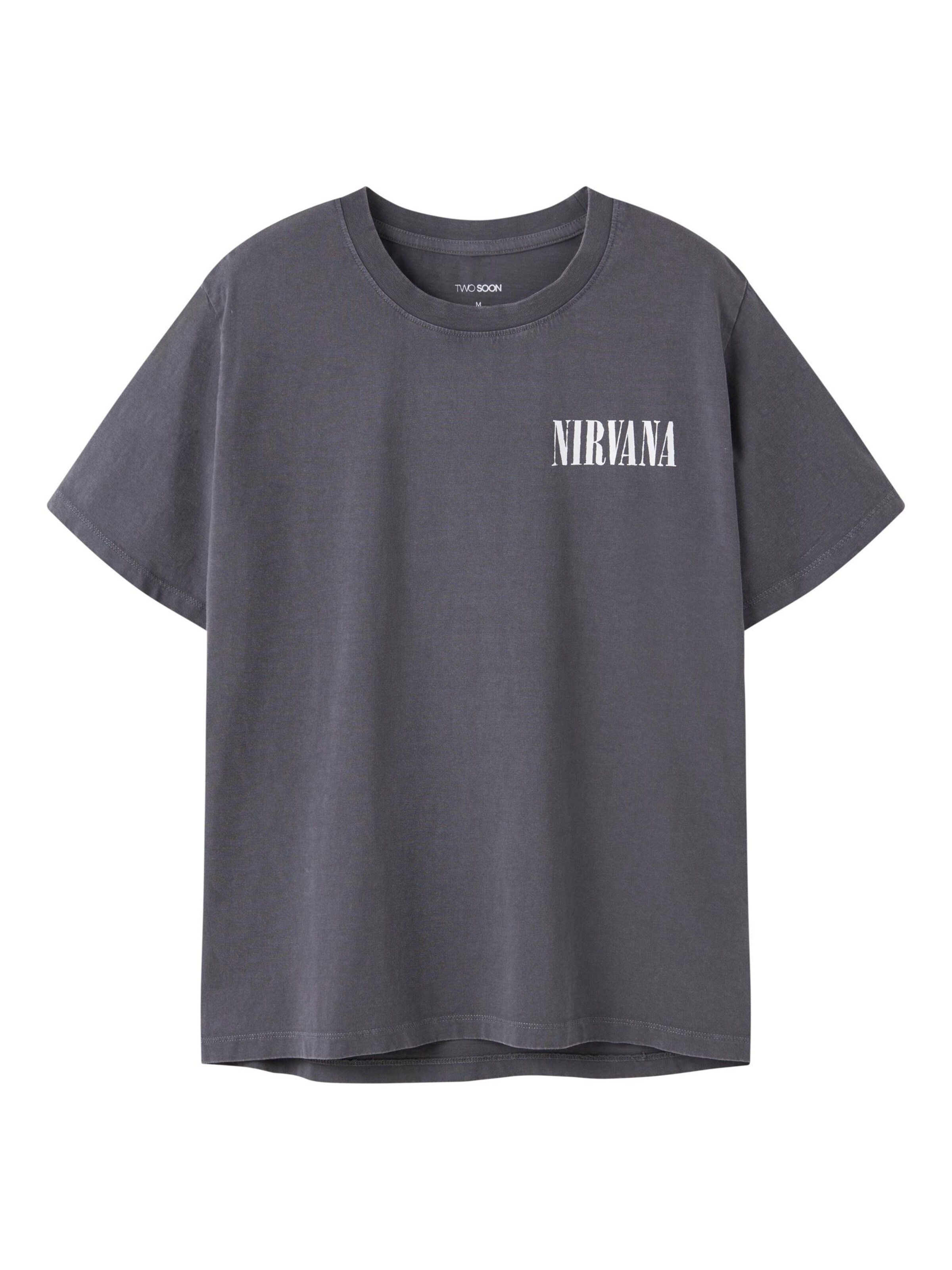 TWO SOON Shirt 'Nirvana' in Grey: front