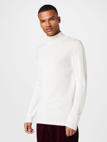 Matinique Regular Fit Pullover 'Parcusman' i hvid: forside