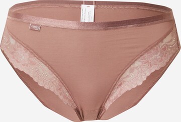 Slip 'Romance' SLOGGI en marron : devant