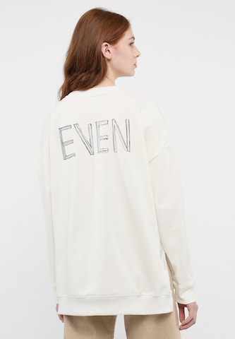 ETERNA Sweatshirt 'Even' in White: front