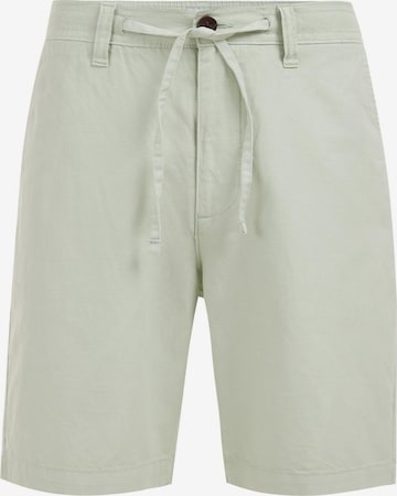 Pantalon chino WE Fashion en vert : devant