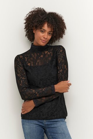 CULTURE Bluse in Schwarz: Vorderseite