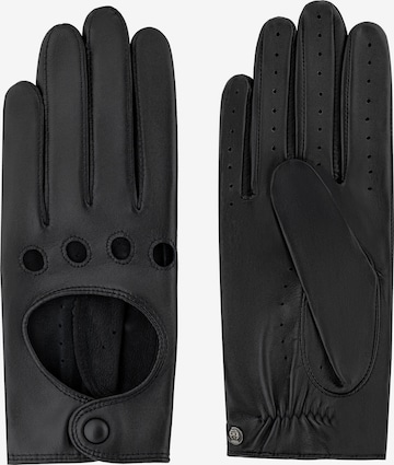 Roeckl Full Finger Gloves 'Rom' in Black: front