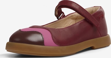 CAMPER Ballet Flats 'Duet Twins' in Red: front