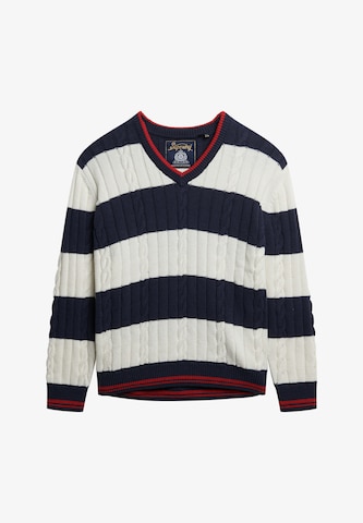 Pull-over Superdry en bleu : devant