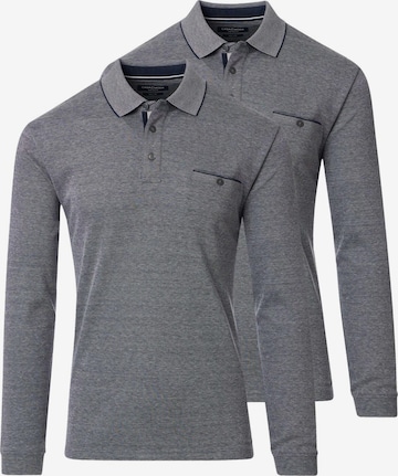 CASAMODA Shirt 'Basic' in Grey: front