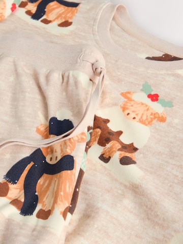 Next Pitkä pyjama värissä beige