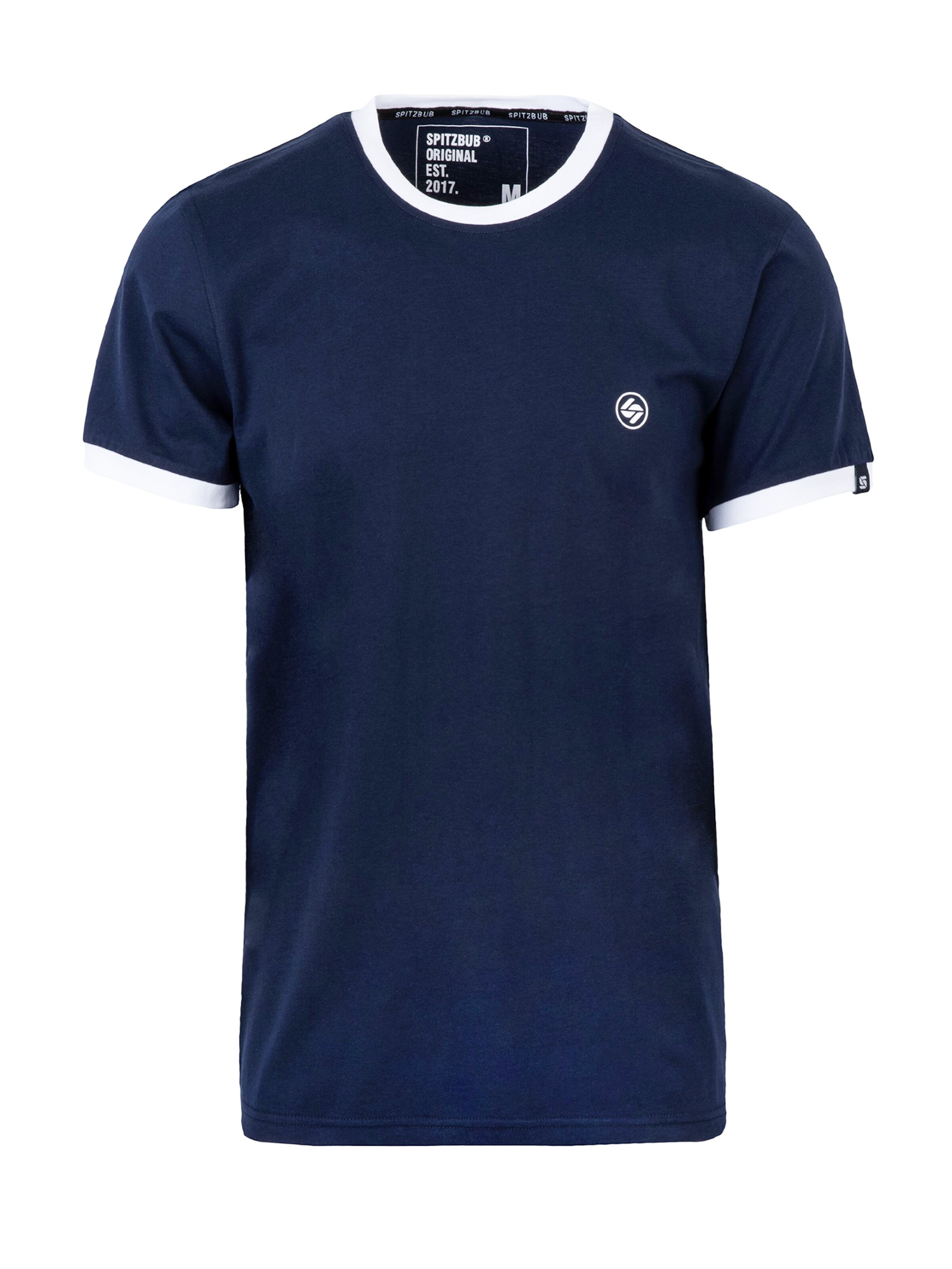 SPITZBUB Shirt in Blue: front