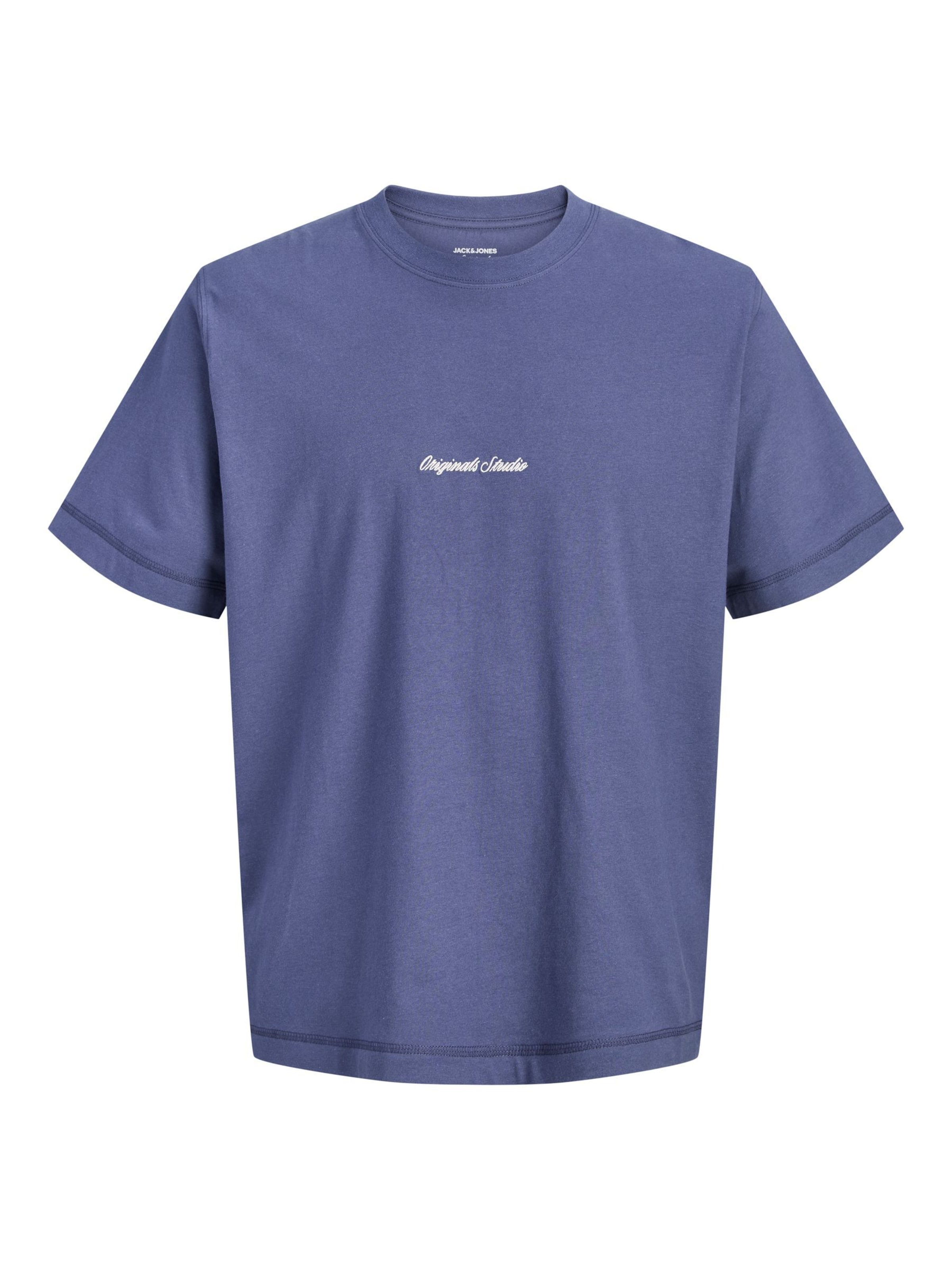 Jack & Jones Plus Shirt in Blue: front