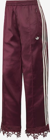 Pantalon 'Firebird' ADIDAS ORIGINALS en rouge : devant