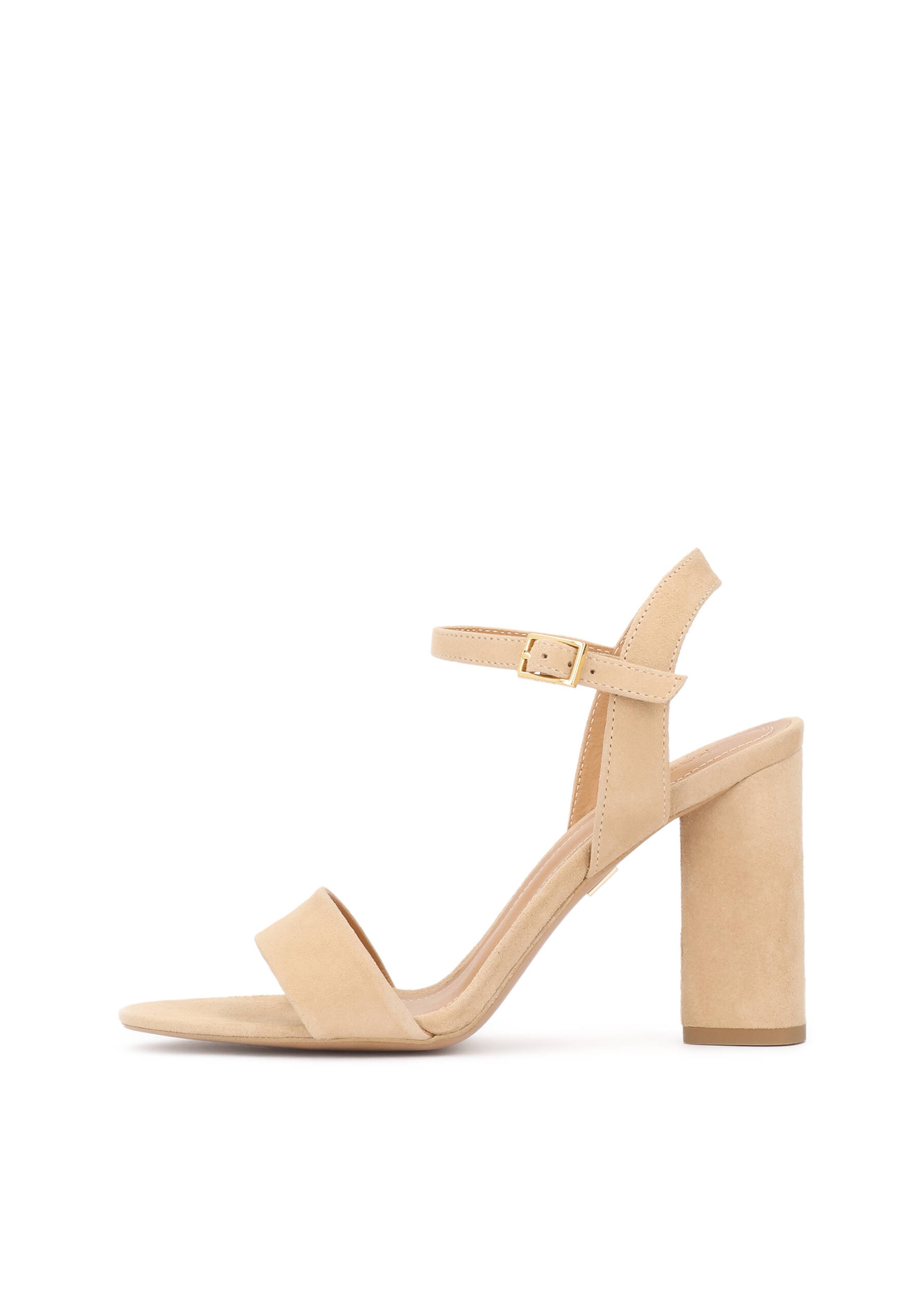 Kazar Sandalen met riem in Beige: voorkant