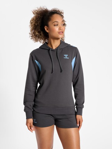 Hummel - Sweatshirt de desporto 'STALTIC' em cinzento: frente