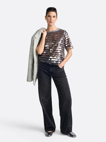 Baggy Jeans de la Rich & Royal pe negru