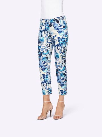 Coupe slim Pantalon heine en bleu