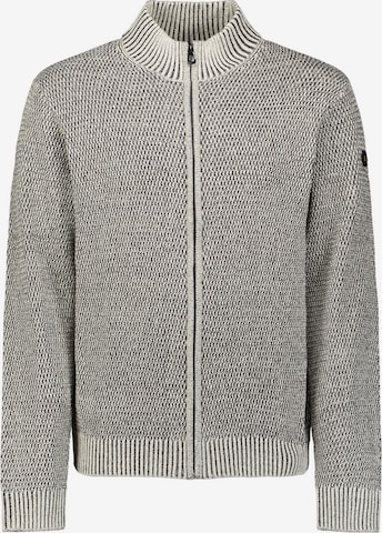 No Excess Strickjacke in Grau: Vorderseite