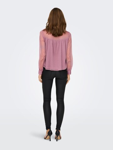 ONLY - Blusa 'Ana Elisa' em rosa