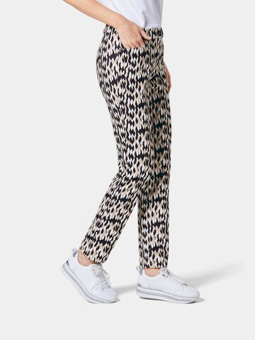 Regular Pantalon Goldner en noir