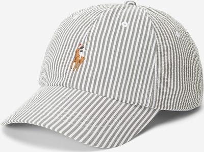Kepurė iš Polo Ralph Lauren, spalva – ruda / alyvuogių spalva / juoda / balta, Prekių apžvalga