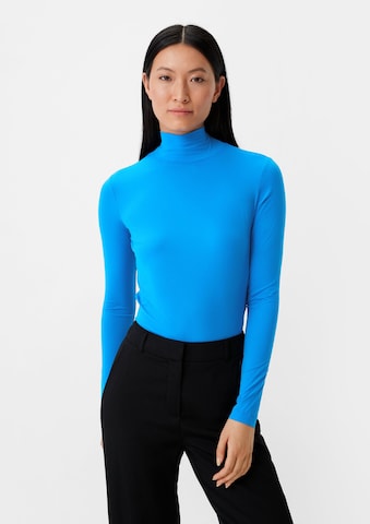 COMMA Shirt in Blauw: voorkant