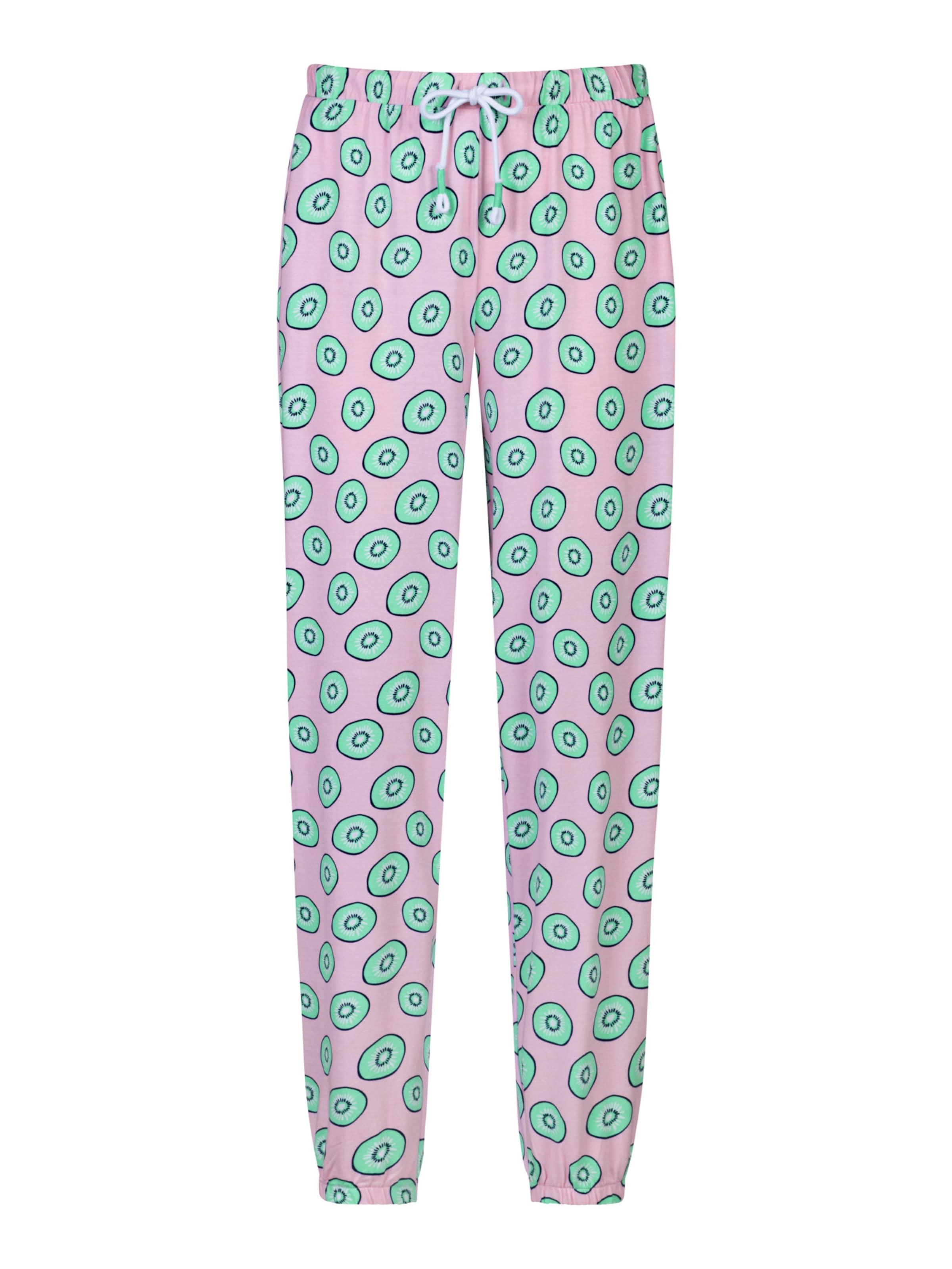 Pantalon de pyjama Mey en rose : devant