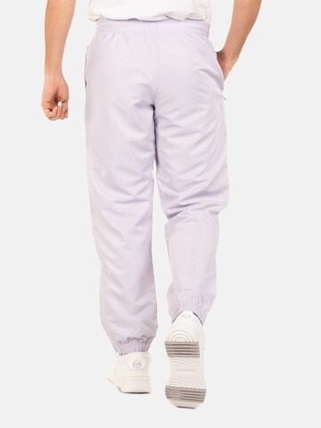 Sergio Tacchini Slimfit Sporthose 'CARSON' in Lila