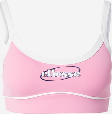 ELLESSE Bustier Rintaliivi 'NAVODARI' värissä vaaleanpunainen: etupuoli