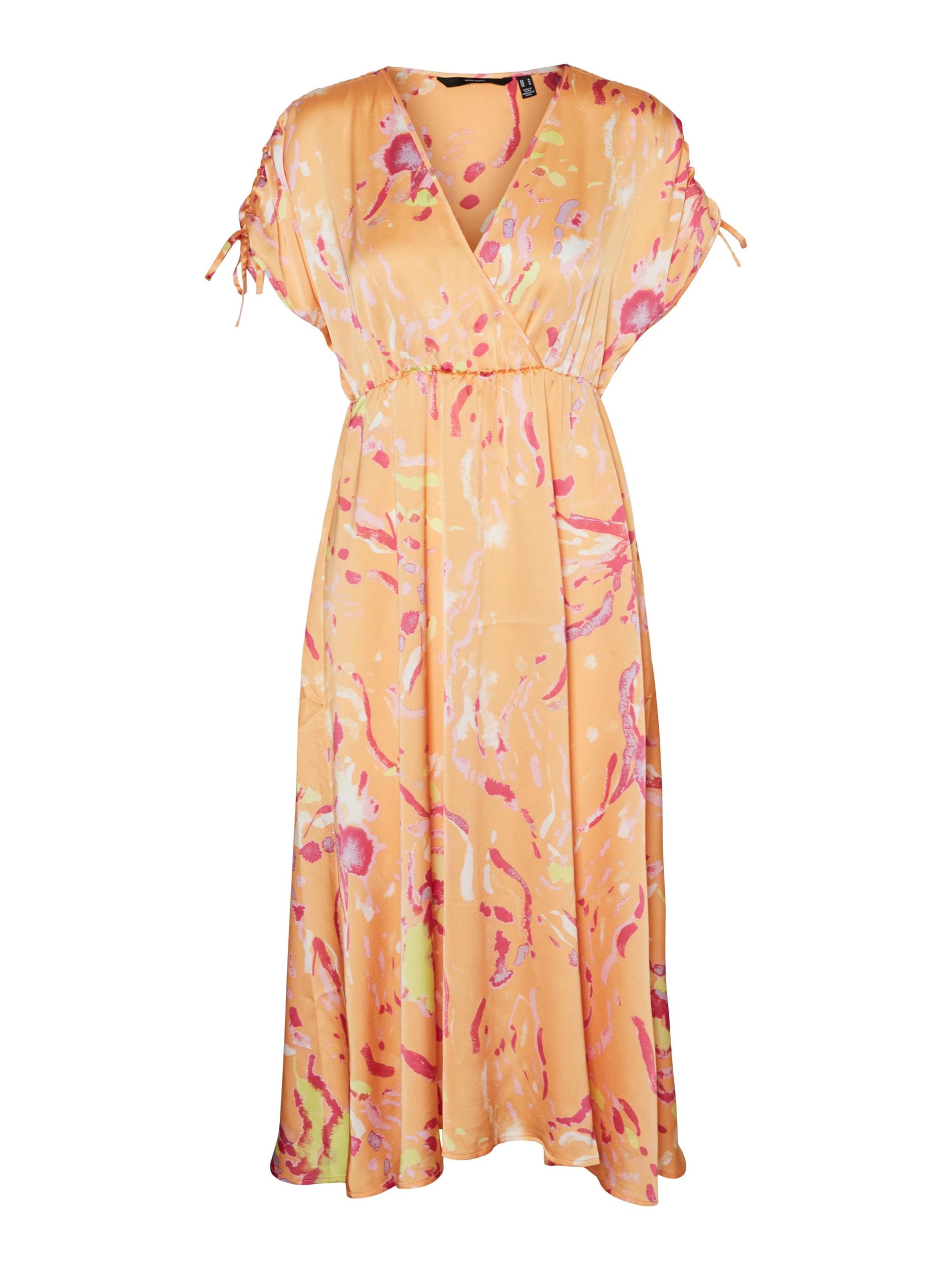 VERO MODA Dress 'Heart Oli' in Orange: front