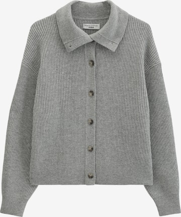 Marc O'Polo DENIM Strickjacke in Grau: Vorderseite