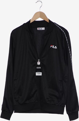 FILA Jacke M-L in Schwarz: predná strana