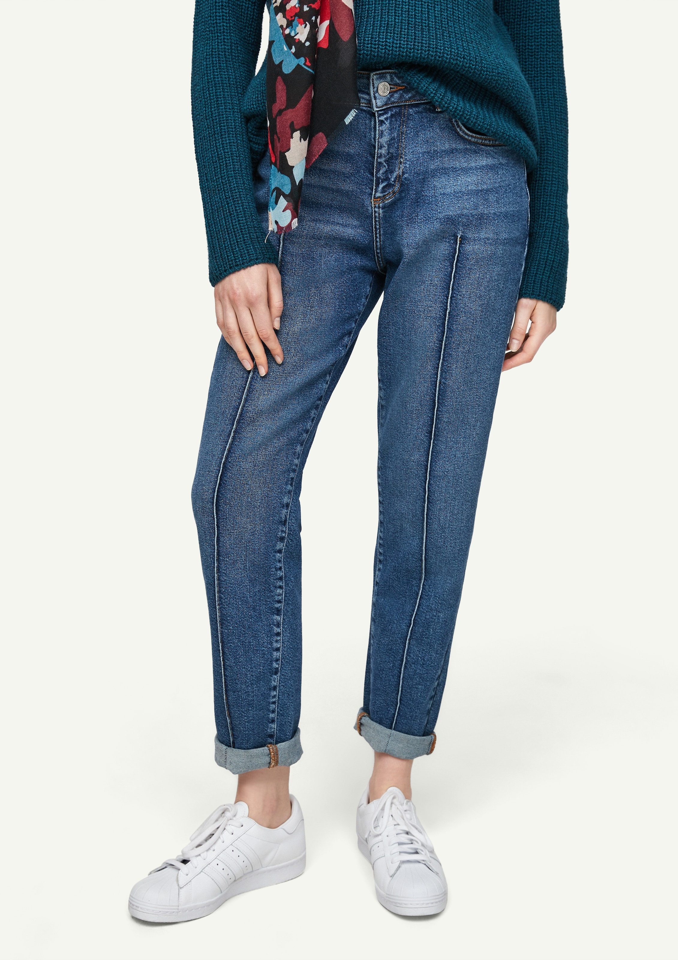 Frauen Jeans comma casual identity Jeans in Blau - MR63686