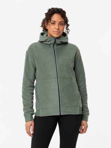 VAUDE Functionele fleece jas 'W Neyland FL HO' in Groen: voorkant