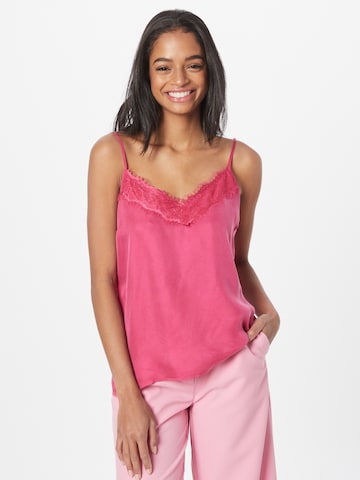 Salsa Jeans Top 'CAINS' in Pink: front