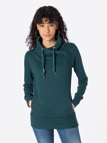RagwearSweater majica 'Neska' - zelena boja: prednji dio