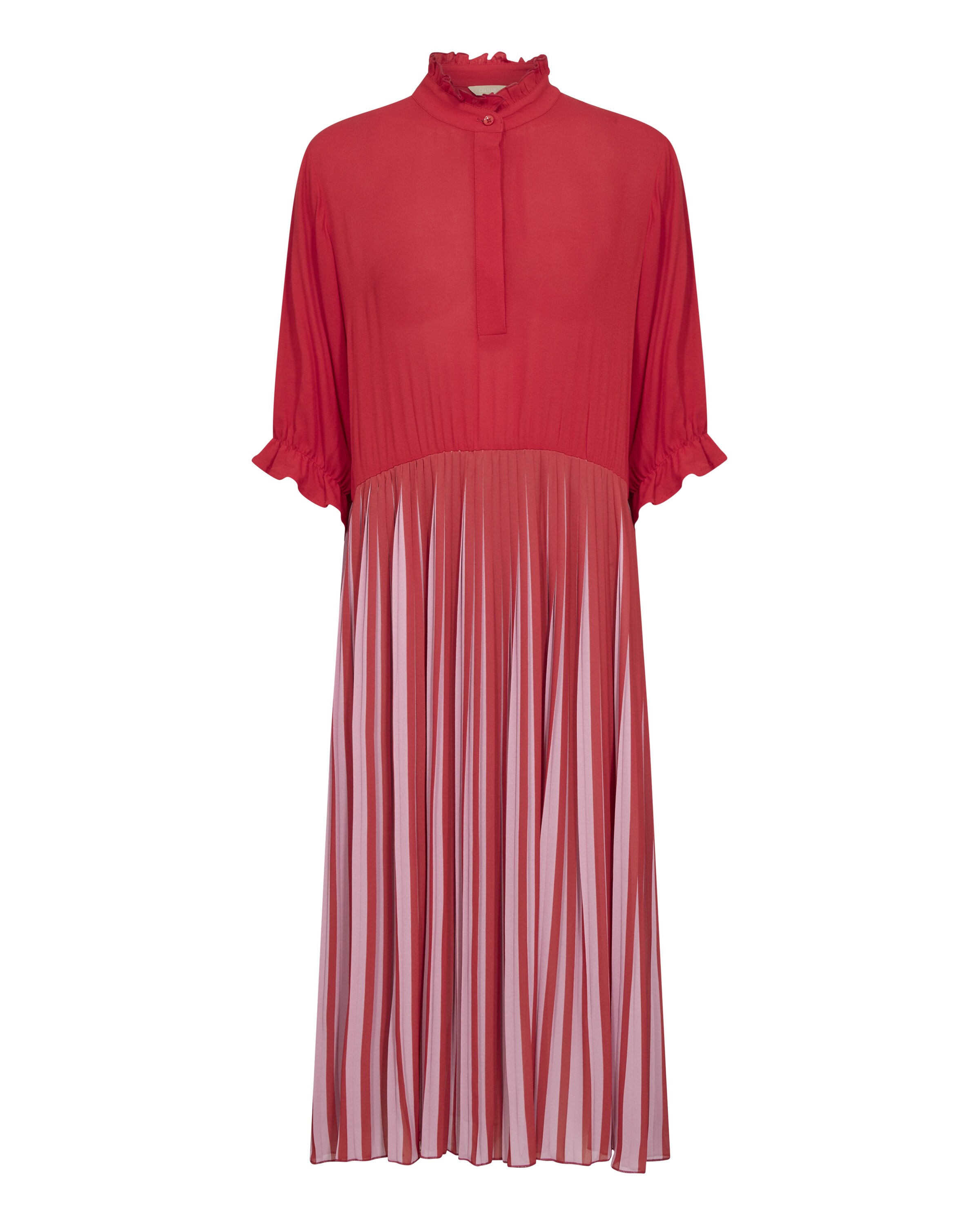 CULTURE Kjole 'Cessel' i rød: forside