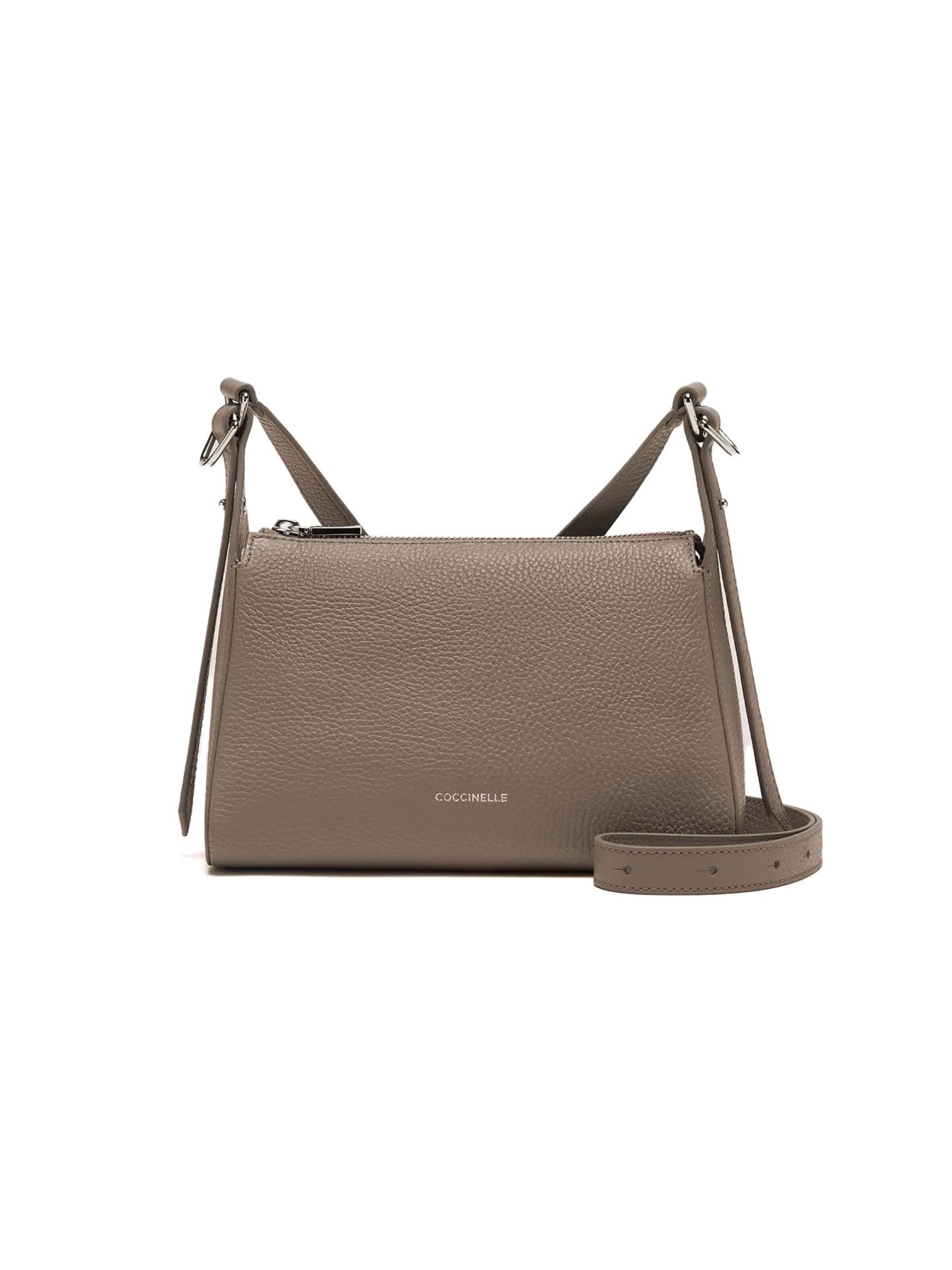 Coccinelle Crossbody Bag 'Bishop' in Grey: front