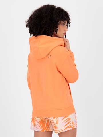 Alife and Kickin - Sweatshirt 'TwigAK' em laranja