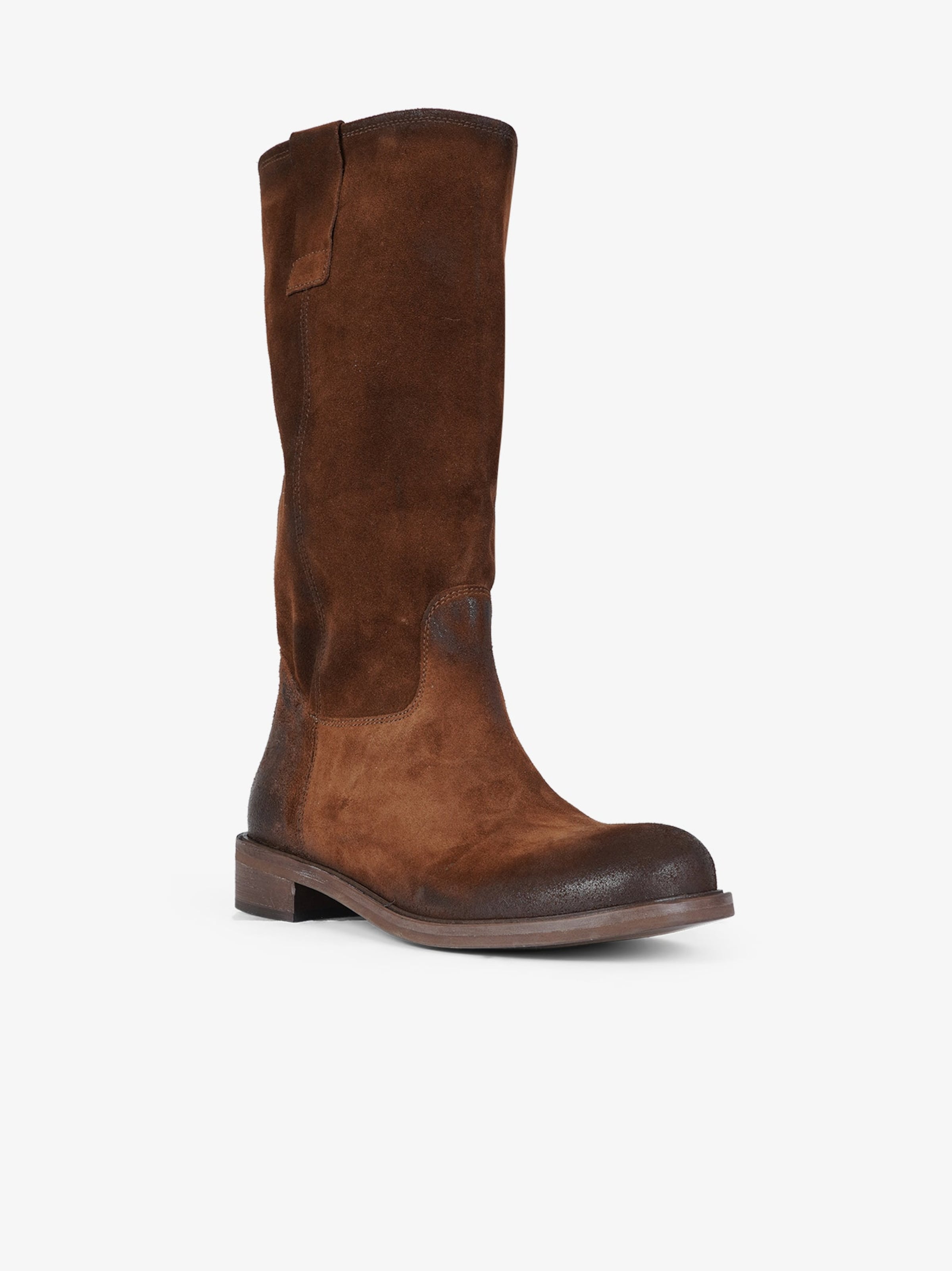 GISEL MOIRE - Botas em castanho: frente