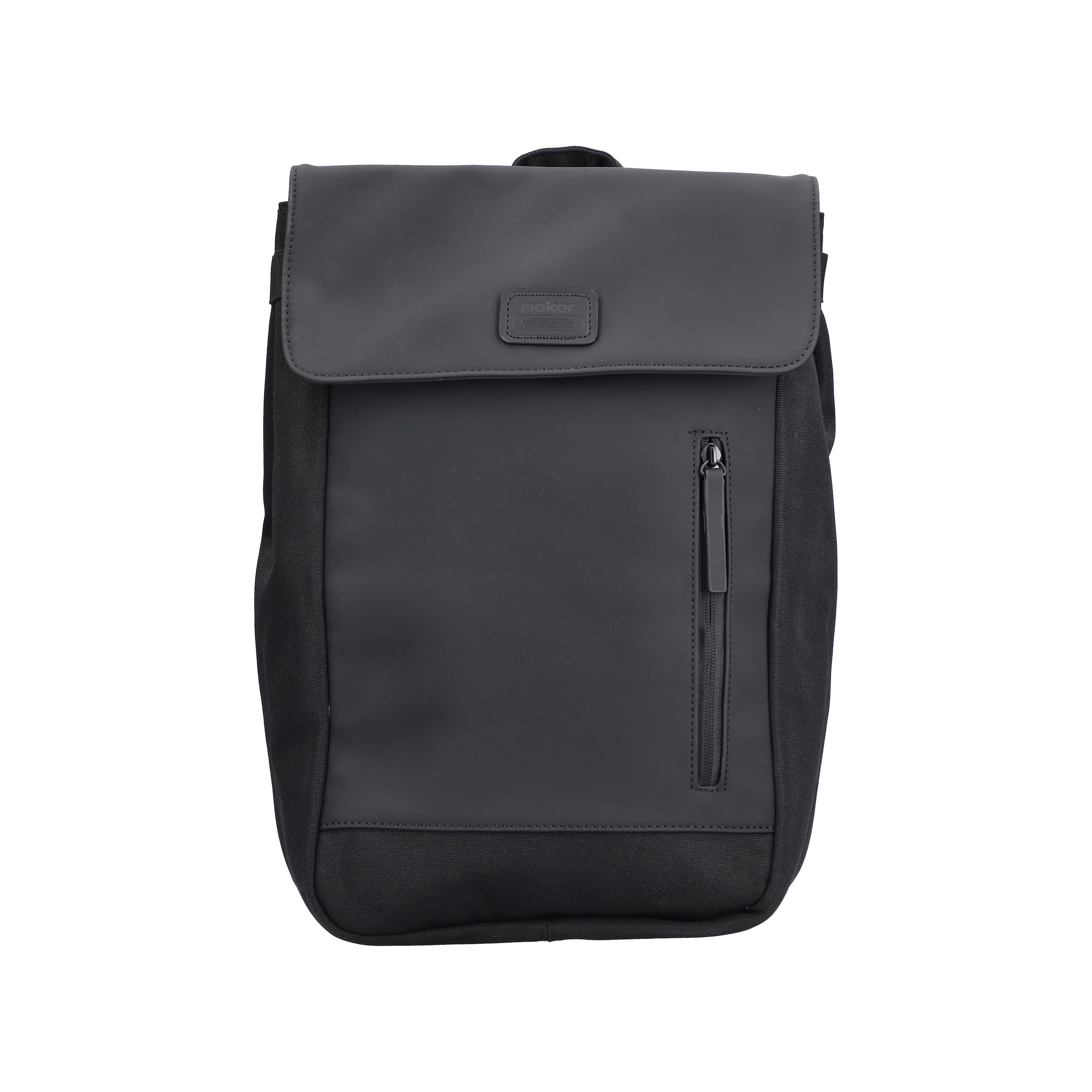 Rieker Backpack ' H5100 ' in Black: front