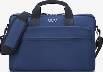 Porte-documents Delsey Paris en bleu : devant