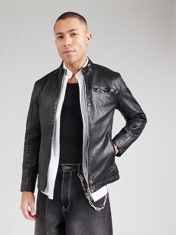 FREAKY NATION Jacke 'Wildlace' in Schwarz: Vorderseite