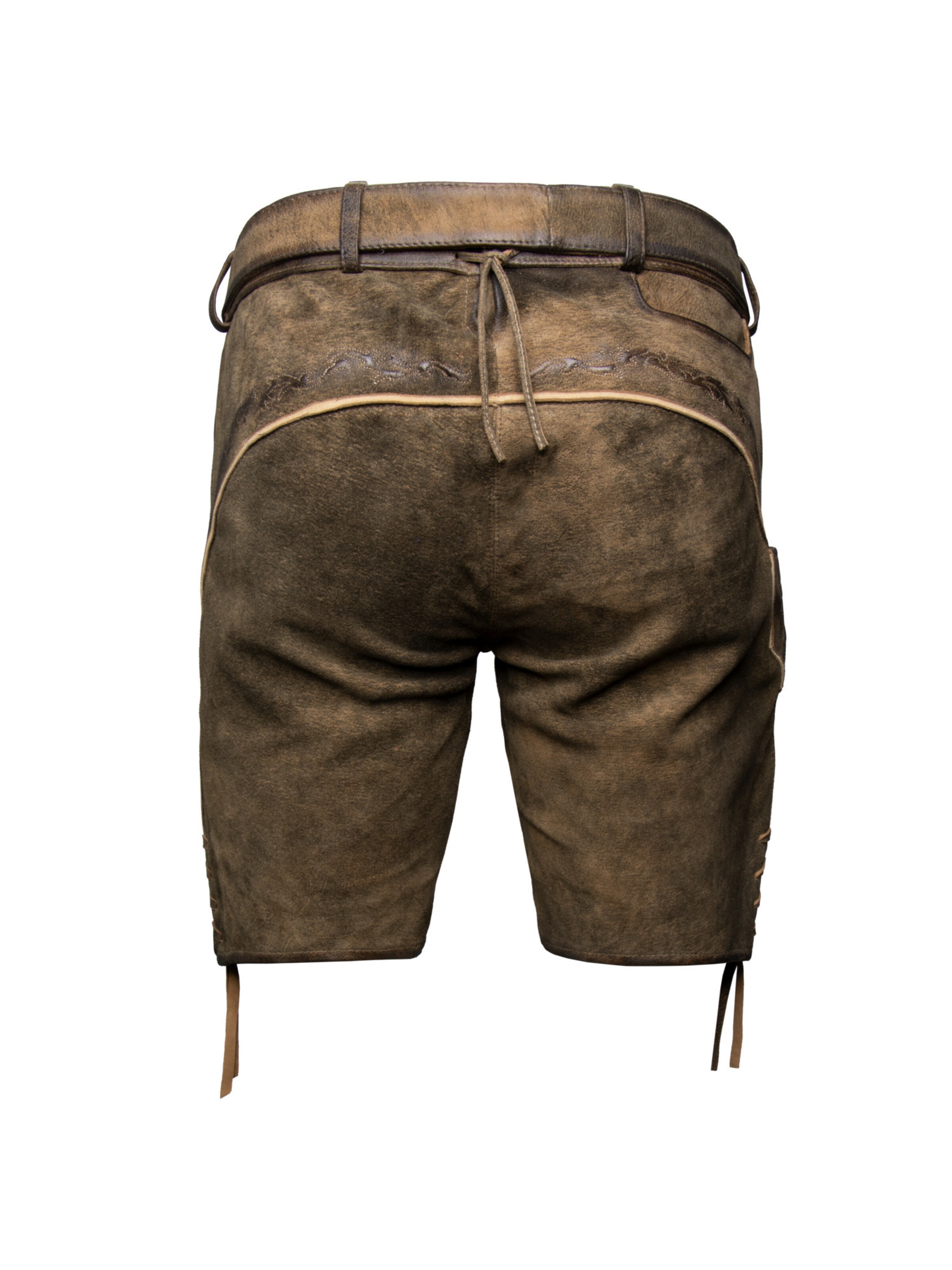 SPIETH & WENSKY - Regular Calças tradicionais ' Weikhard ' em castanho