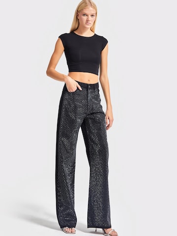 Regular Jean 'EMMA Straight High Rise' IT'S BASIC en gris