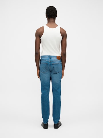 Calvin Klein Jeans Slimfit Farkut 'Richard' värissä sininen