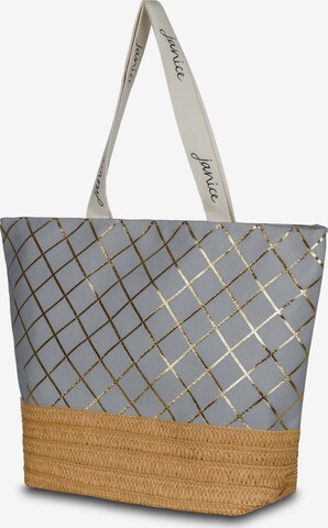 normani Beach Bag 'Kuredu' in Grey