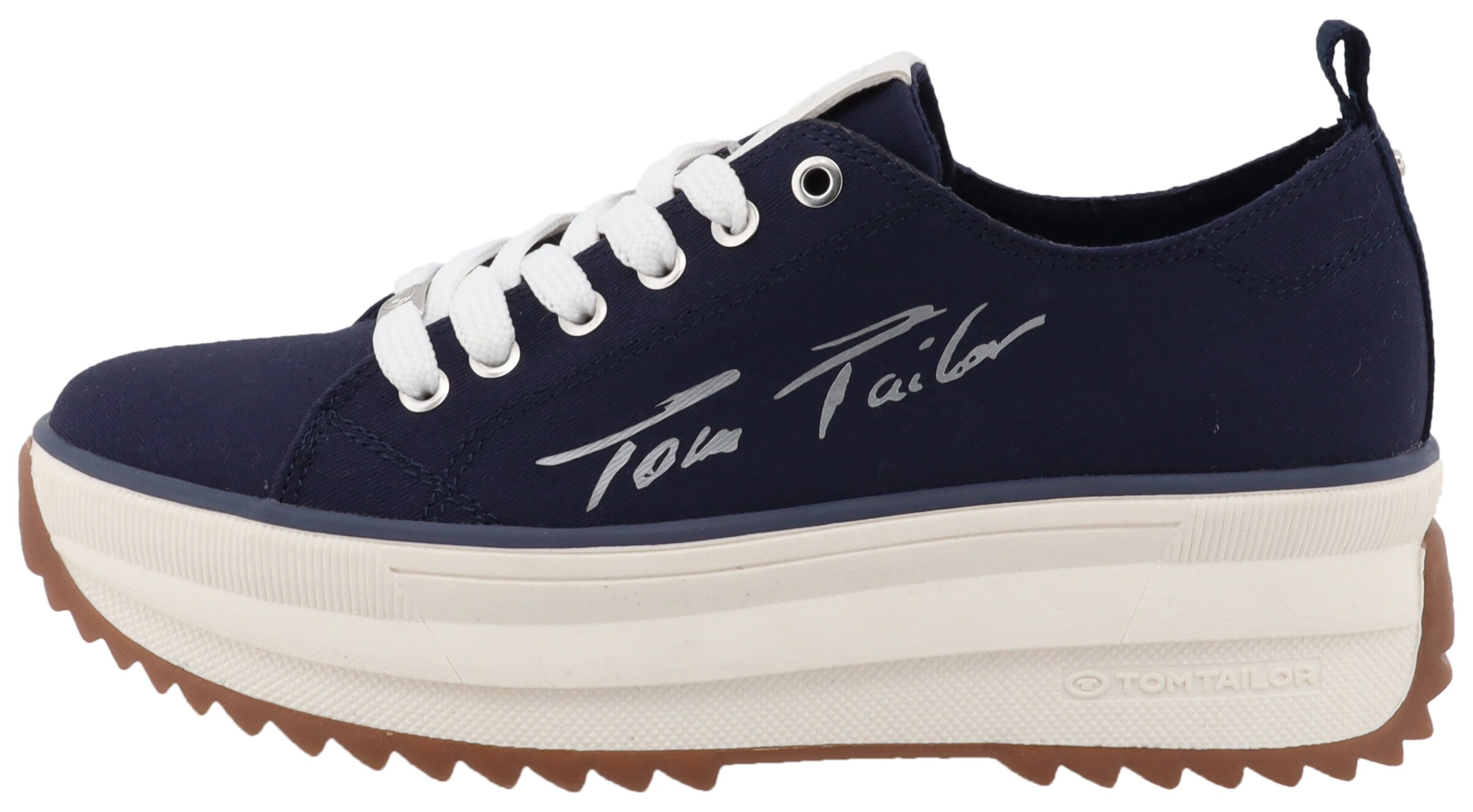 TOM TAILOR Sneaker in Blau