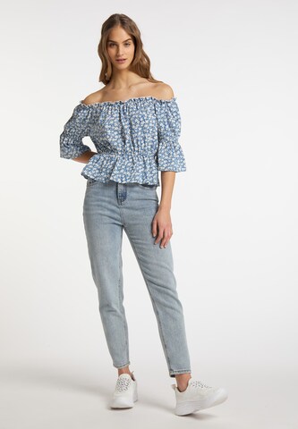 MYMO Blouse in Blauw