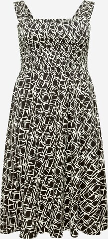 Vero Moda Curve Kleid 'VMCPAGE' in Schwarz: predná strana