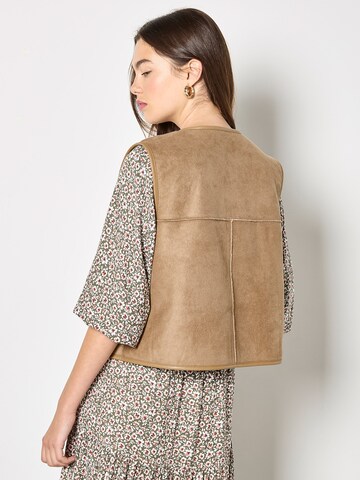 Gilet ' ' di Apricot in marrone